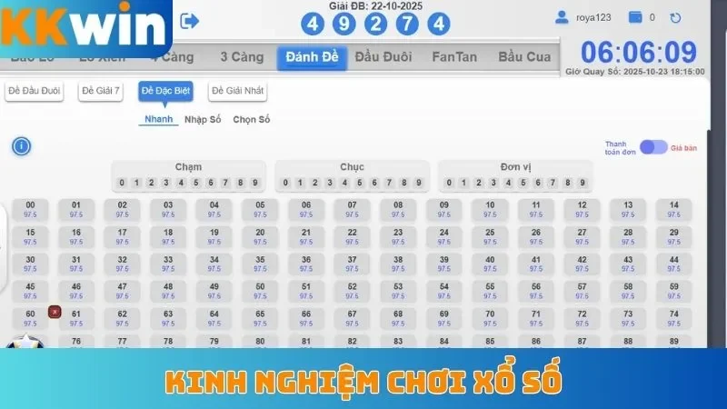 Kinh nghiệm chơi xổ số Bắc - Trung - Nam đỉnh cao